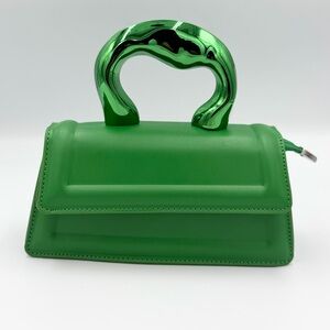 Green Designer Handbag